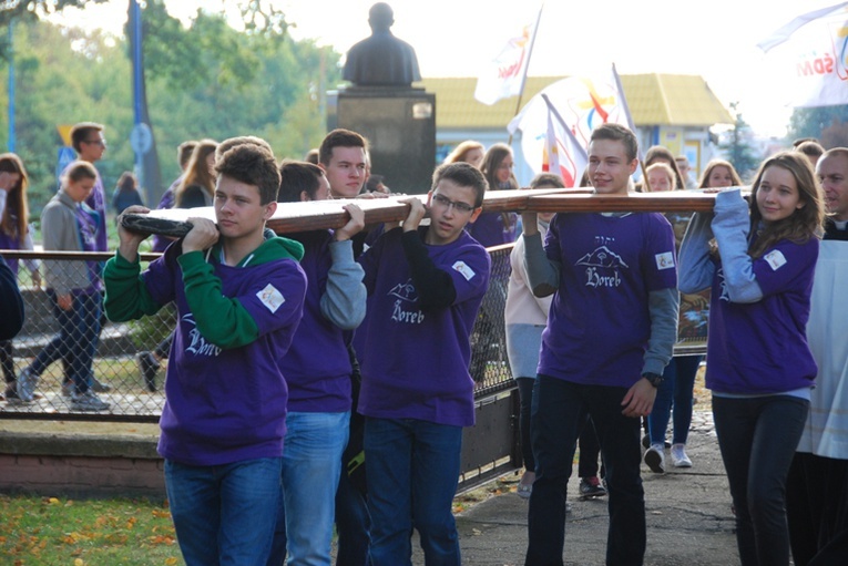 Symbole ŚDM w Skierniewicach