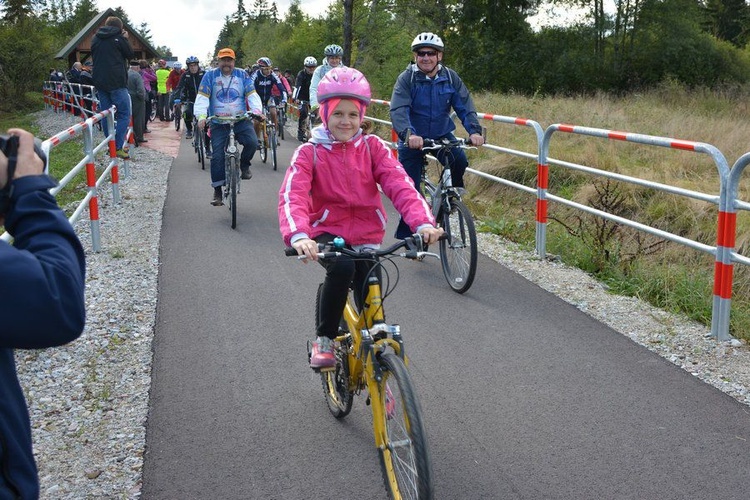 Otwarcie ścieżki rowerowej 