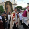 Bp Piotr Greger przewodniczył uroczytości powitania znaków Miłosierdzia w Ogrodzonej