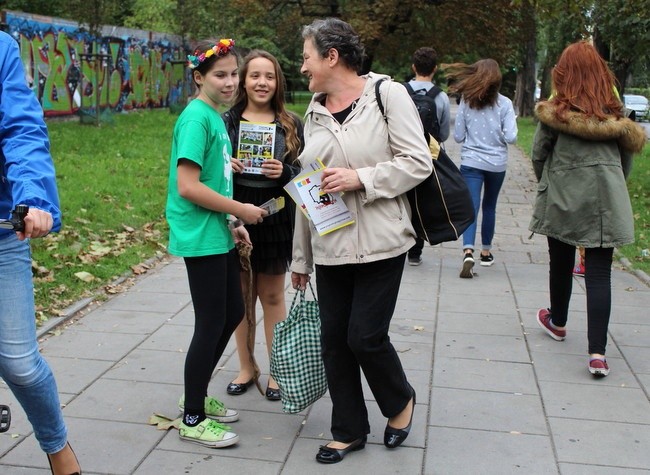 Pogromcy Bazgrołów na Alei Kijowskiej