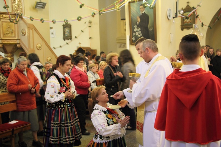 Symbole ŚDM w Lubochni