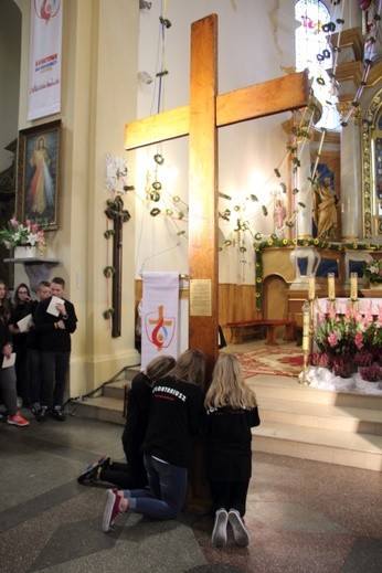 Symbole ŚDM w Lubochni