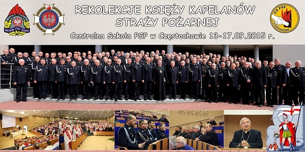 Rekolekcje kapelanów straży pożarnej