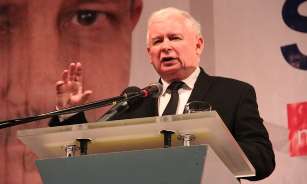 Dzień później do Łowica przybył Jarosław Kaczyński