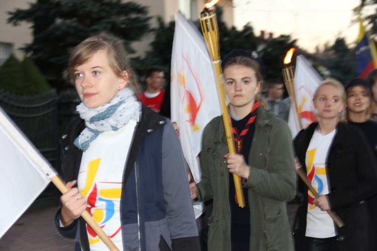 Peregrynacja symboli ŚDM w Rawie Mazowieckiej