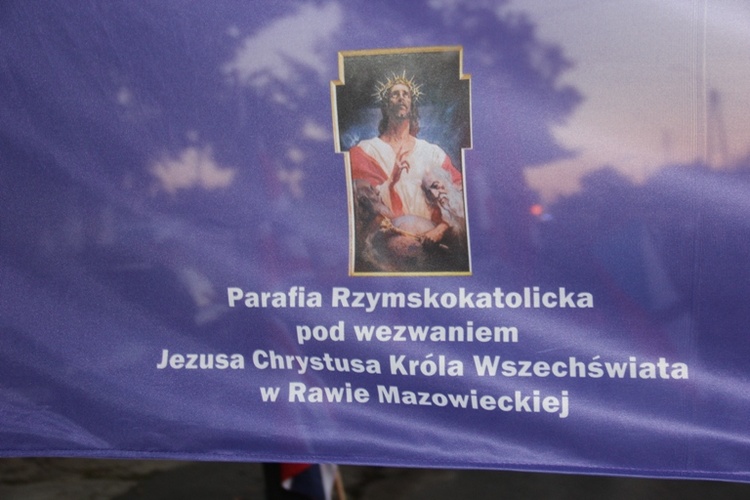 Peregrynacja symboli ŚDM w Rawie Mazowieckiej