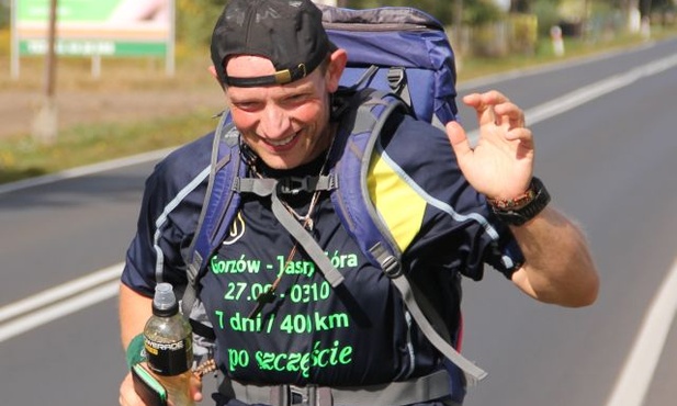 Tomek dobiegł na Jasną Górę