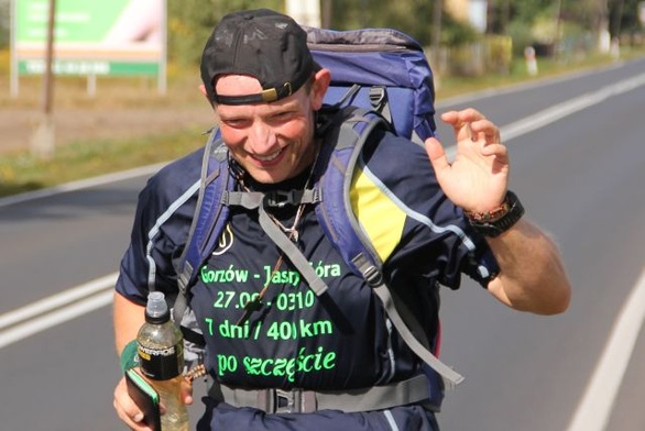 Tomek dobiegł na Jasną Górę