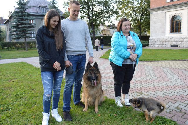 Nabożeństwo z udziałem czworonogów