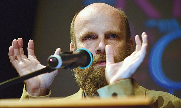  Ks. Grzegorz Strzelczyk z Katowic to jeden z ulubionych ekspertów uczestników kongresu 