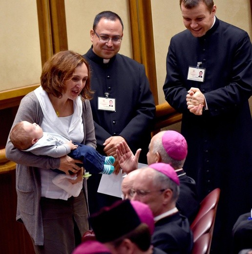 Najmłodszy uczestnik synodu