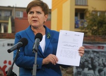 Beata Szydło w Lubinie