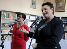 Minister Joanna Kluzik Rostkowska i Małgorzata Omilanowska poinformowały o rządowym dofinansowaniu czytelnictwa i bibliotek