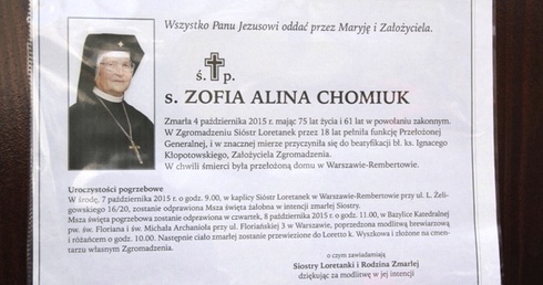 Kochała Boga i ludzi