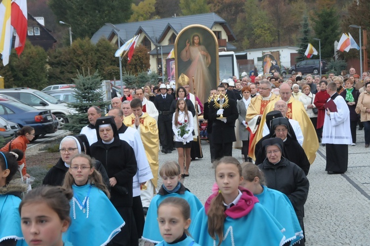 Nawiedzenie w parafii MB Nieustającej Pomocy w Krynicy-Zdroju