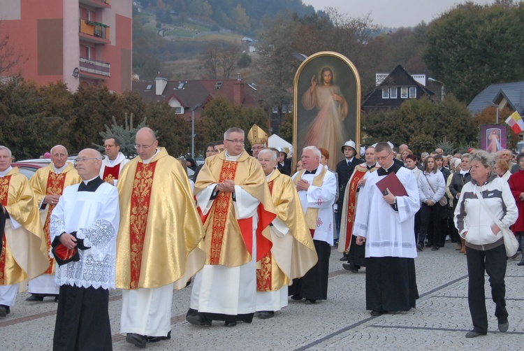 Nawiedzenie w parafii MB Nieustającej Pomocy w Krynicy-Zdroju