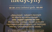 Konferencja "Dehumanizacja medycyny"