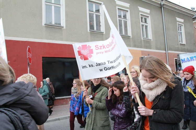 Marsz dla życia w Gorlicach