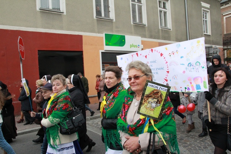 Marsz dla życia w Gorlicach