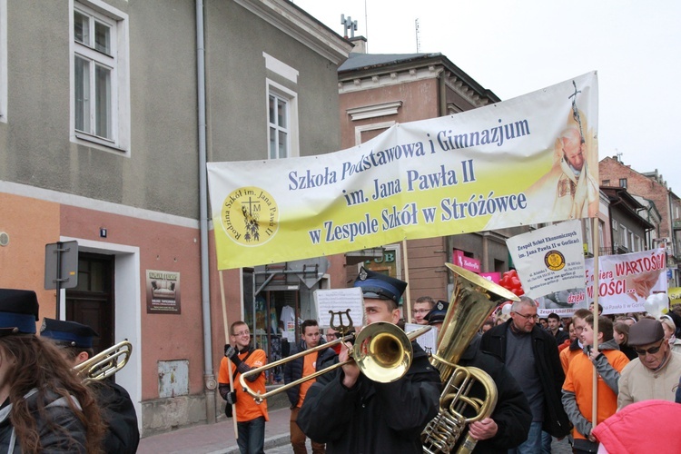 Marsz dla życia w Gorlicach