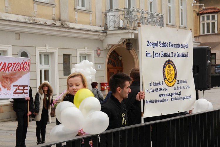 Marsz dla życia w Gorlicach