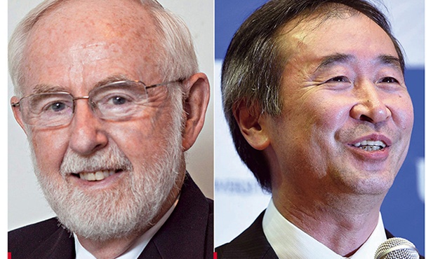 Artur McDonald Po prawej Takaaki  Kajita
