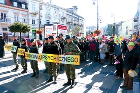  Marsz solidarności z osobami chorymi psychicznie odbył się w Lublinie 