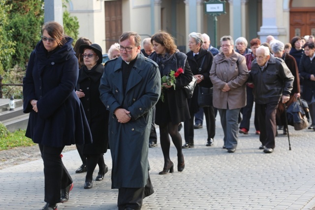 Ostatnie pożegnanie śp. Anny Abdank-Kozubskiej