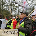 Protest górników w Rudzie Śląskiej