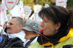 Nauczyciele domagali się podwyżek płac i lepszych warunków pracy