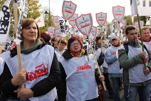 Protest nauczycieli