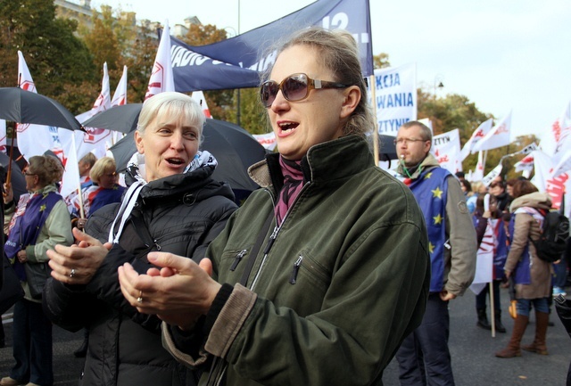 Protest nauczycieli