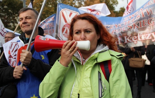 Protest nauczycieli