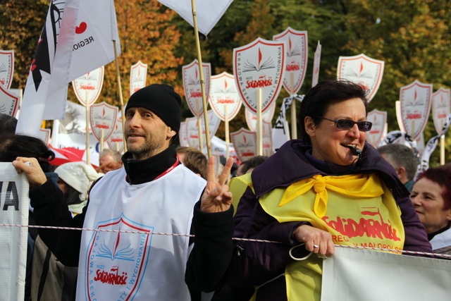 Protest nauczycieli