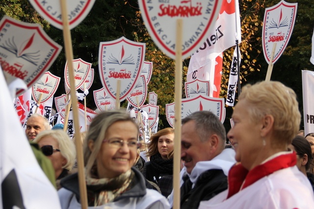 Protest nauczycieli