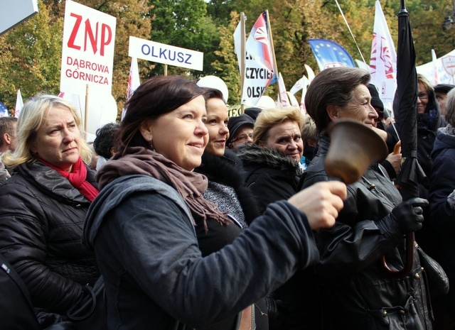 Protest nauczycieli