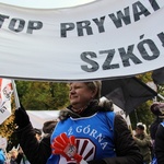 Protest nauczycieli