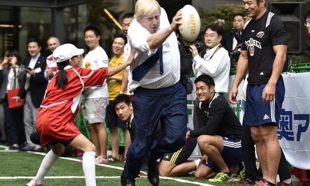 Uliczne rugby burmistrza Londynu