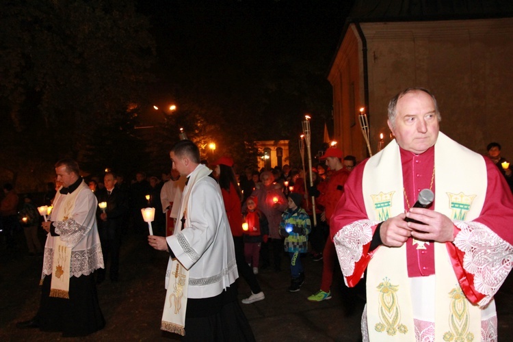 Procesja fatimska w Oleśnie