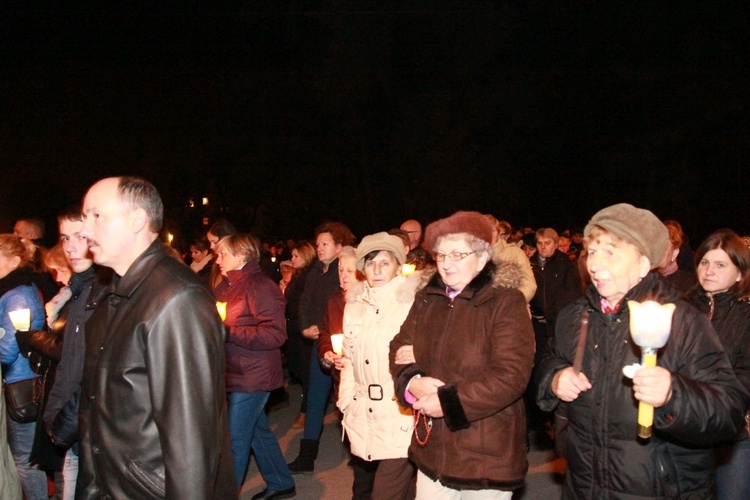 Procesja fatimska w Oleśnie