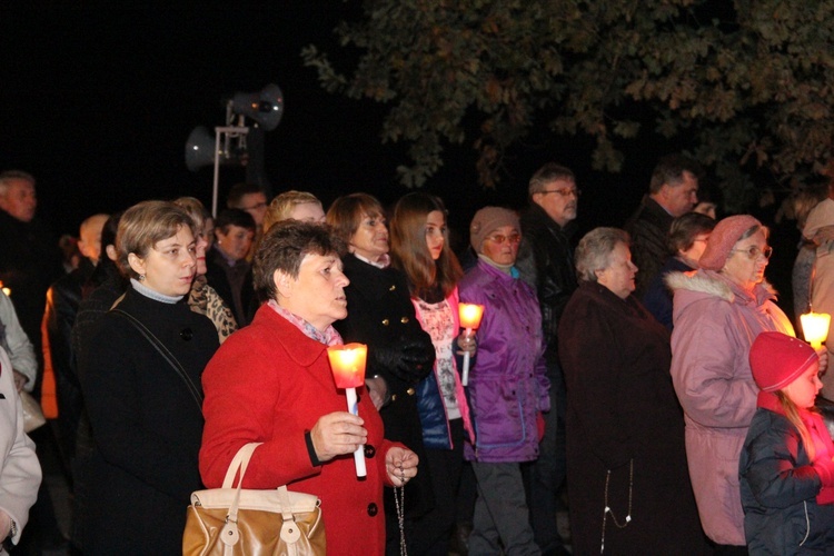 Procesja fatimska w Oleśnie