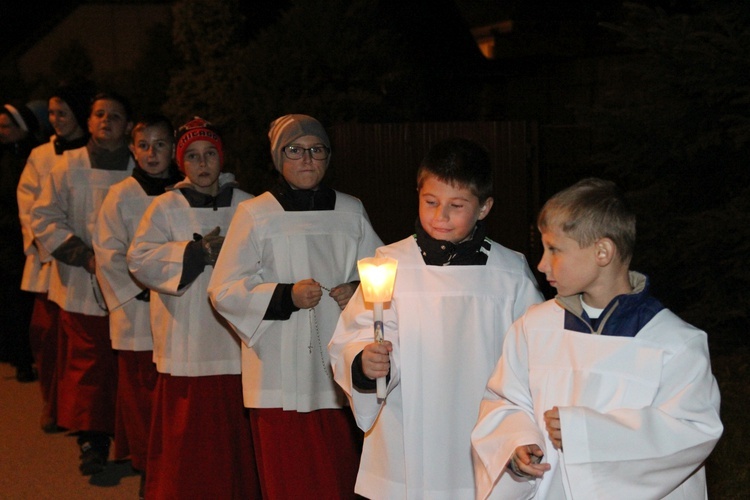 Procesja fatimska w Oleśnie