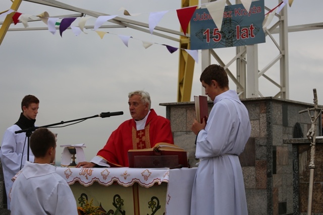 Jubileusz krzyża na wzgórzu w Starej Wsi