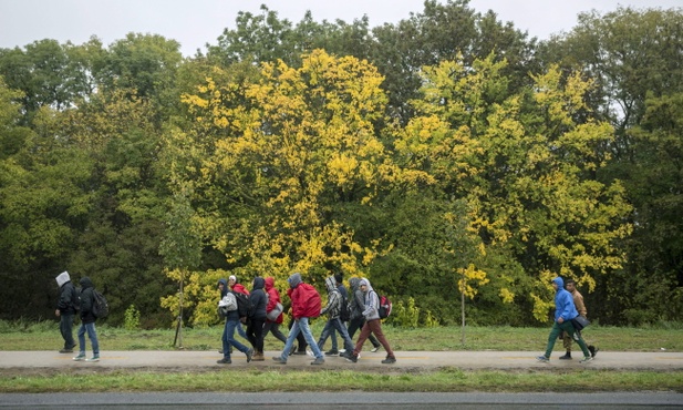 Zmiana trasy uchodźców