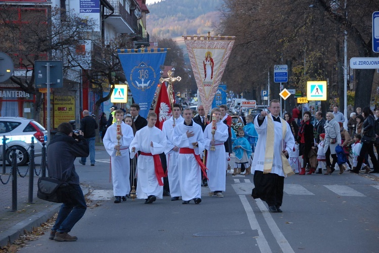 Nawiedzenie w par. WNMP w Krynicy - Zdroju