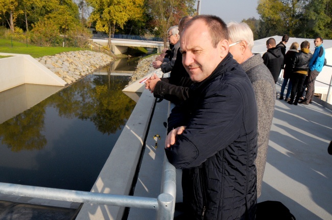 Zbiornik retencyjny na Serafie