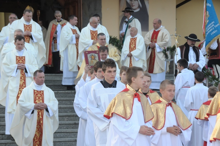 Nawiedzenie w Ochotnicy Górnej