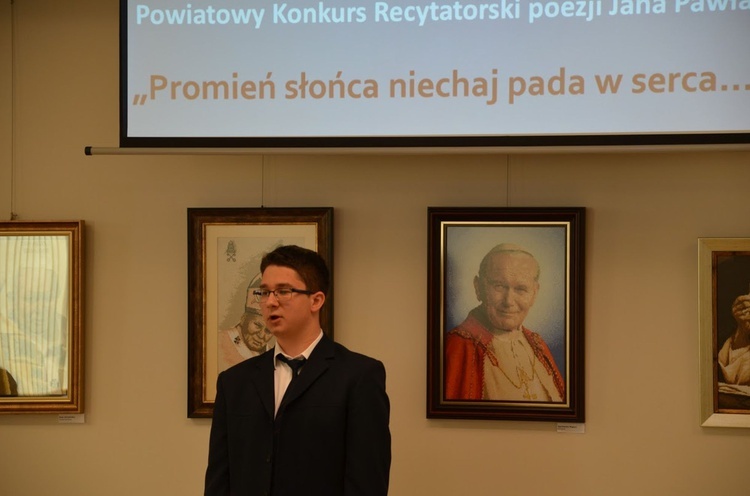 Konkurs poezji Jana Pawła II w Brzesku