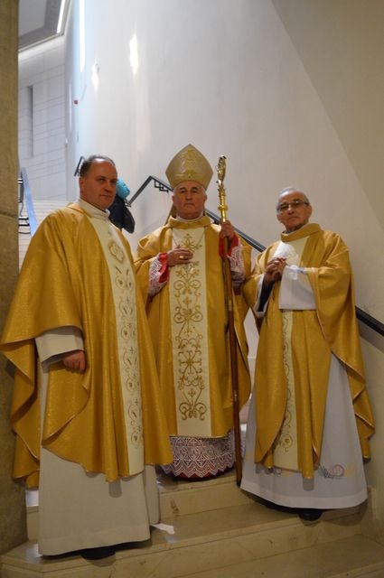 Górale w Centrum św. Jana Pawła II w Krakowie