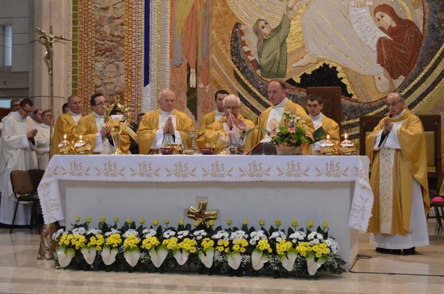 Górale w Centrum św. Jana Pawła II w Krakowie